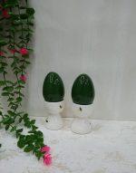 ست صبحانه خوری طرح برگ سبز کد:102 - Image 7