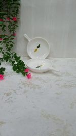 ست صبحانه خوری طرح برگ سبز کد:102 - Image 9