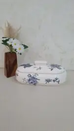 ظرف دکوری چندمنظوره درب‌دار طرح پرنده و گل | جاقاشقی، جا جواهری و شکلات‌خوری - تصویر 2