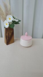 ست چای‌خوری سرامیکی طرح پاپیون صورتی - تصویر 6